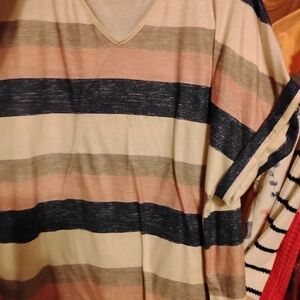 SHEIN Multicolor Striped Blouse